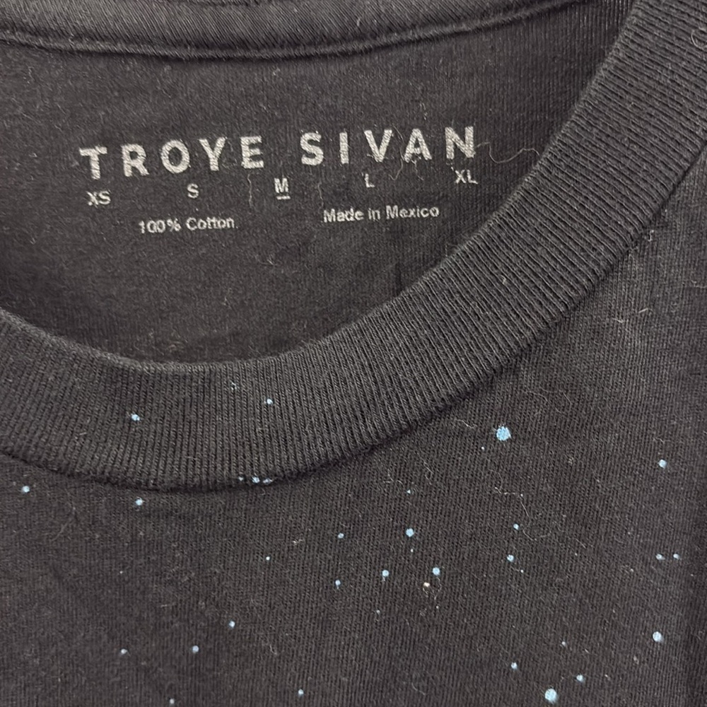Troye Sivan Suburbia '16 Tour Black T-Shirt - Picture 2 of 6